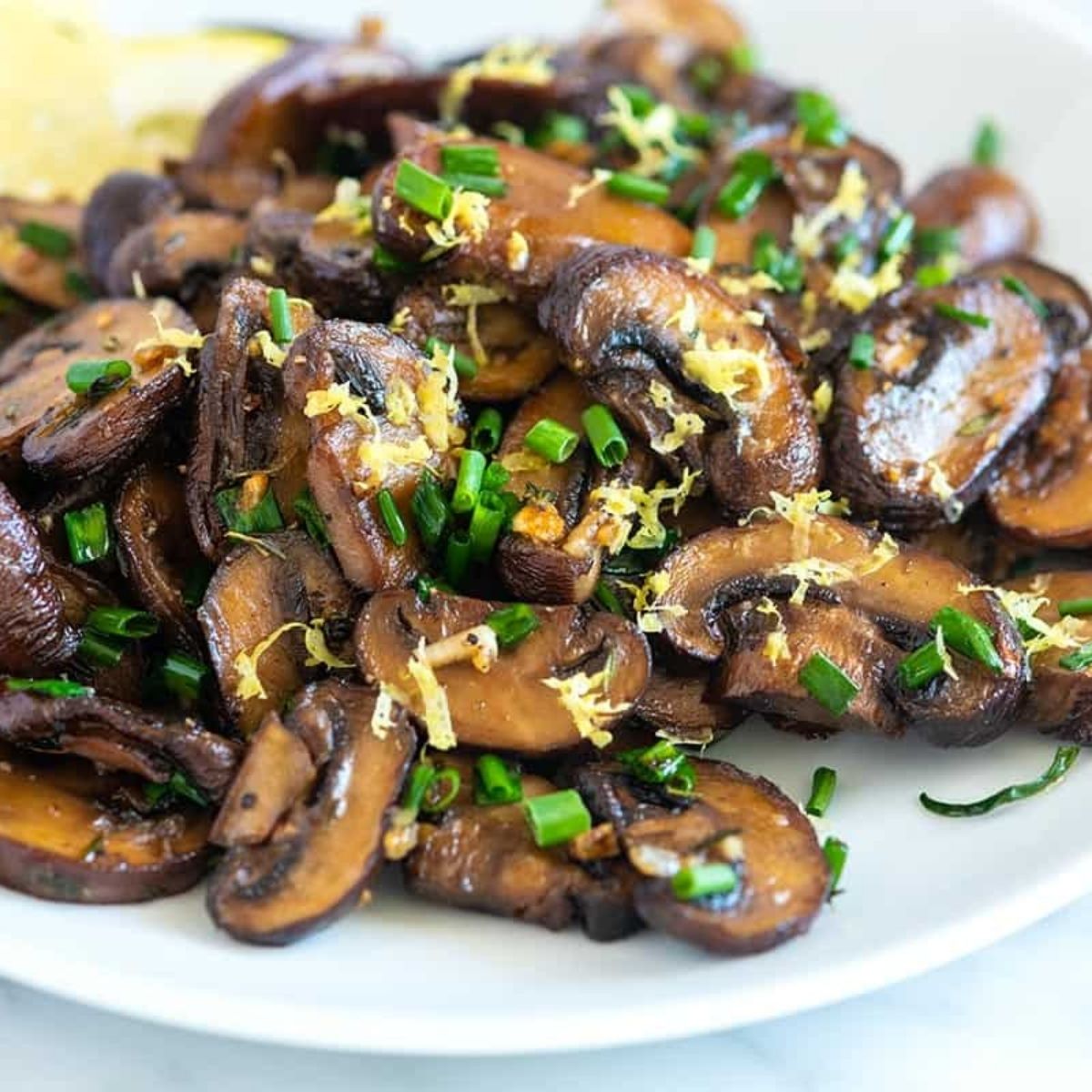 Baked Cremini Mushrooms